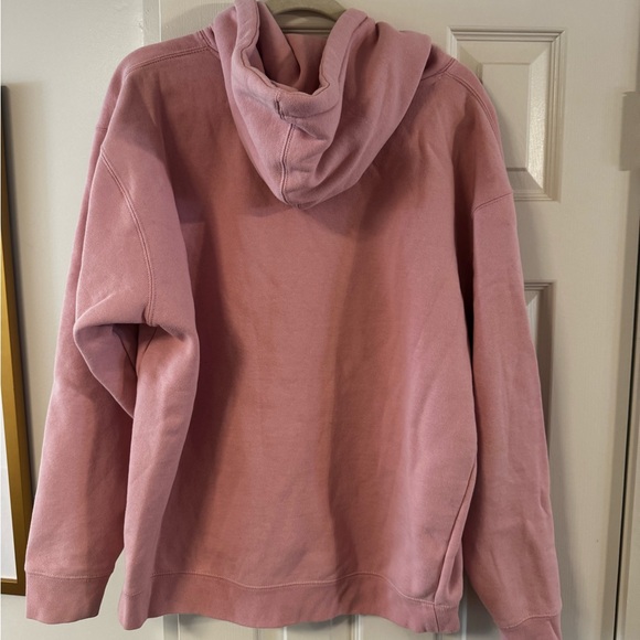 Glossier pink hoodie sweatshirt size L - Picture 2 of 3